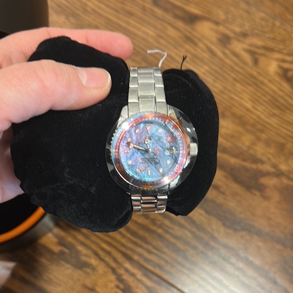 Henry Jay Silver and Blue Watch NWT
